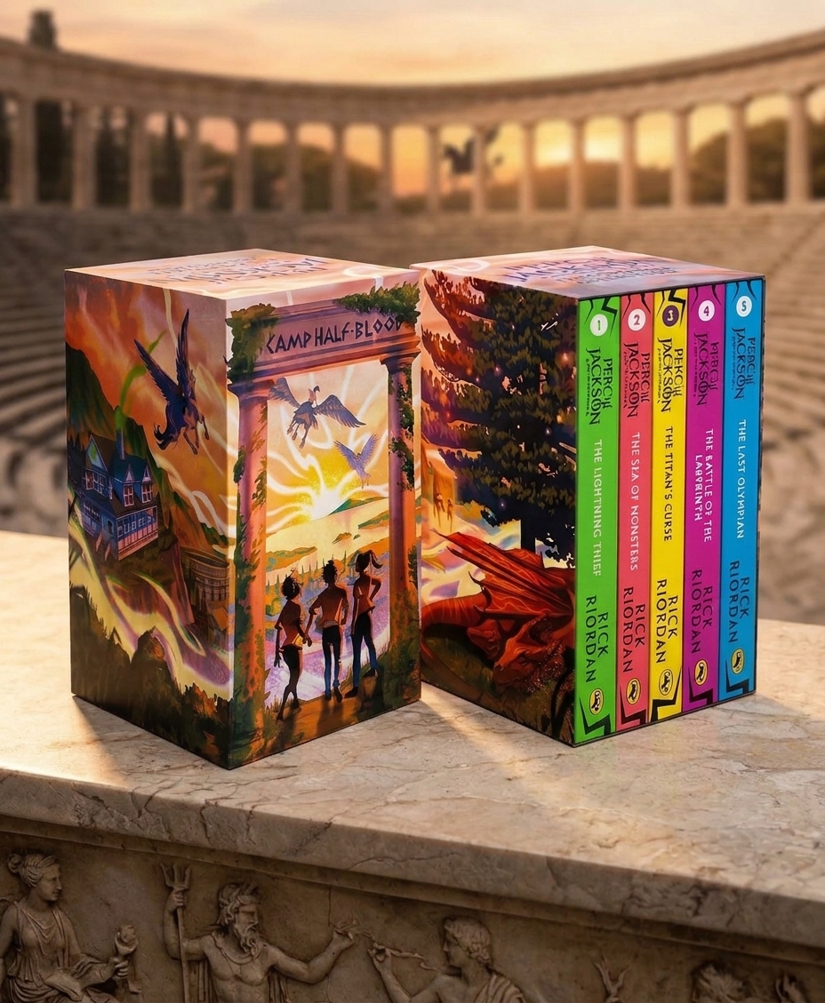Percy Jackson And The Olympians Boxset - Rick Riordan
